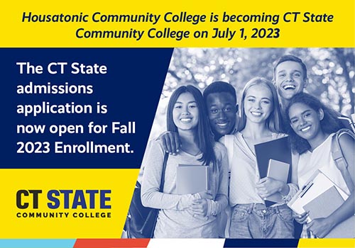 The CT State admissions application is now open for Fall 2023 Enrollment