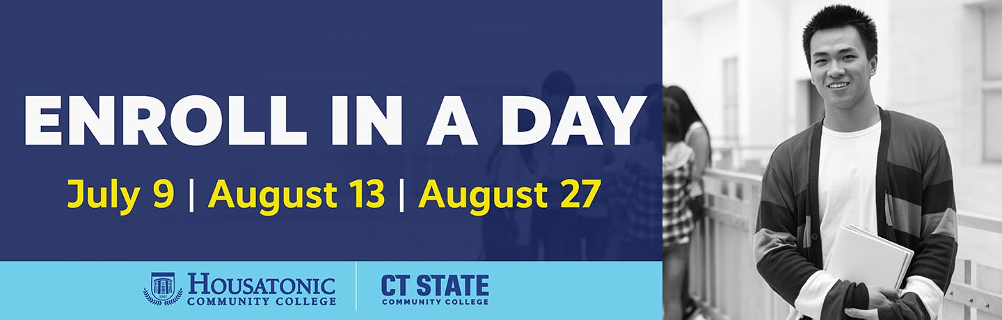 Enroll In A Day July 9, August 13 and August 27 from 9AM-1PM