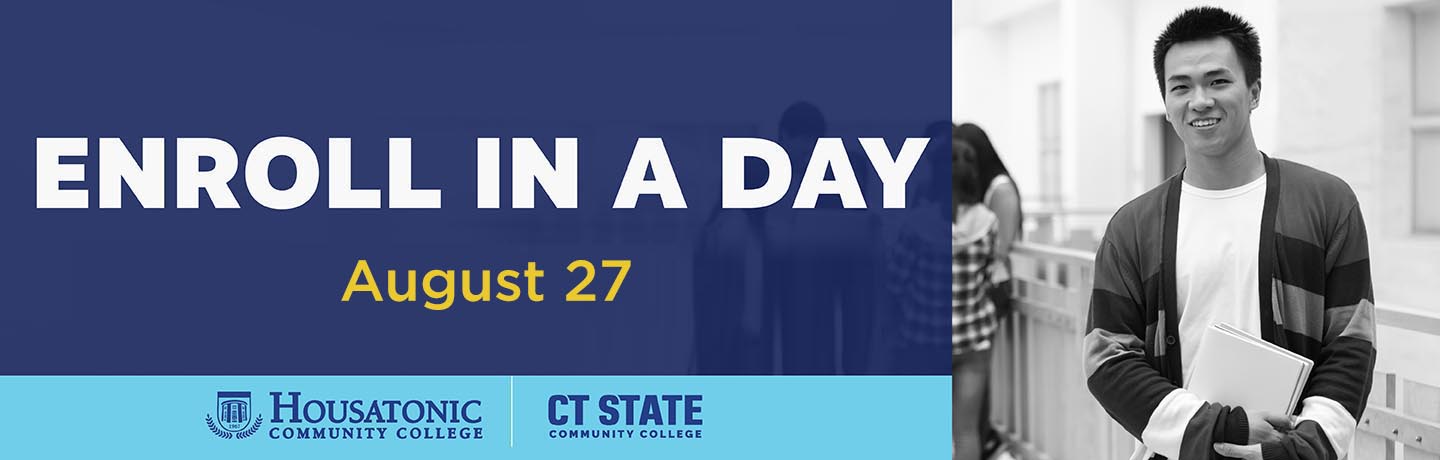 Enroll In A Day August 27 from 9AM-1PM