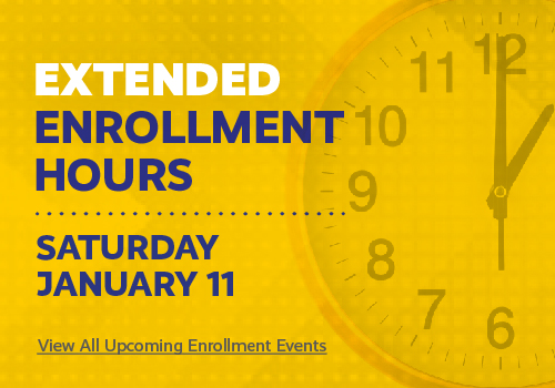 Extended Enrollment Hours Saturday January 11