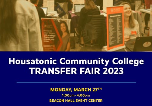 CSCU Transfer Fair Wed. Feb. 22 from 5:30 - 7 and Thurs., Feb. 23 from 11 - 12:30.