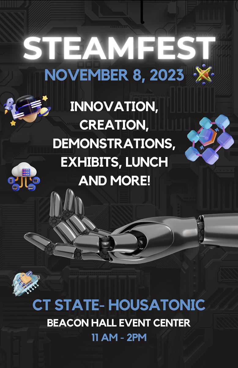 STEAMfest 2023 - November 8, 2023 in the BEacon Hall Events Center