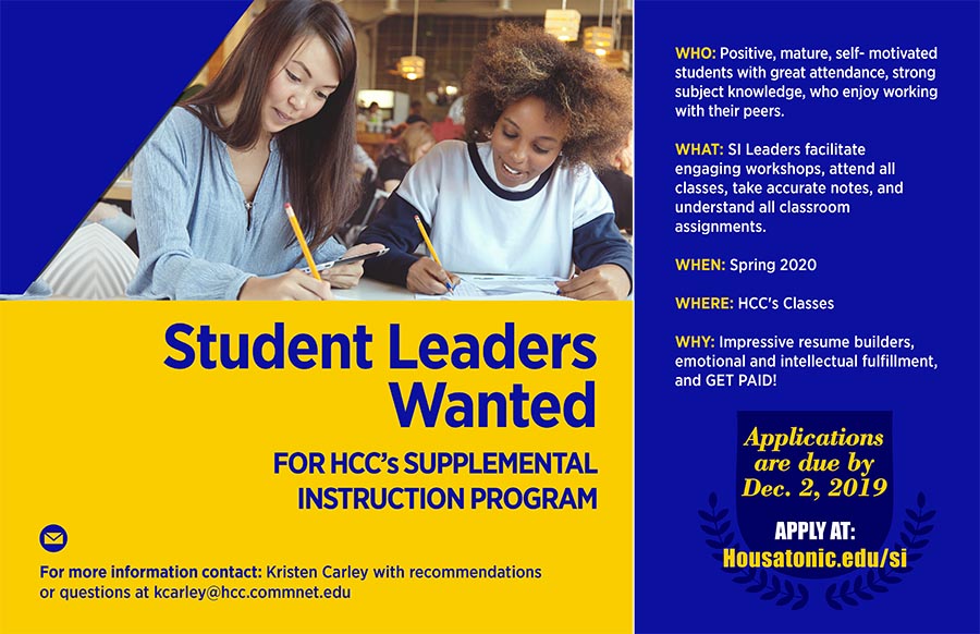 Supplemental Instruction Leader Flyer